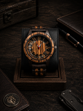 Bold Zebrawood Dial Statement Watch