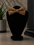 Multicolor Mosaic Bow Tie
