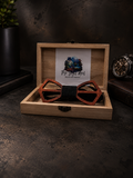 Elegant Handmade Wooden Bow Tie. Premium Wood Bow Tie Gift for Men