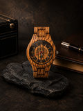 Premium Zebrawood Tree Dial Watch