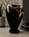 Sophisticated Purple Feather Gift Set